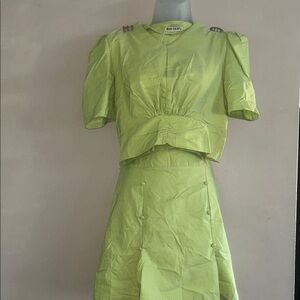 Lime Mini Dress